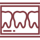X ray of teeth icon