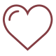 Animated heart icon