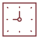 Animated clock icon