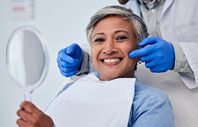 Common oral health issues for seniors include gum disease